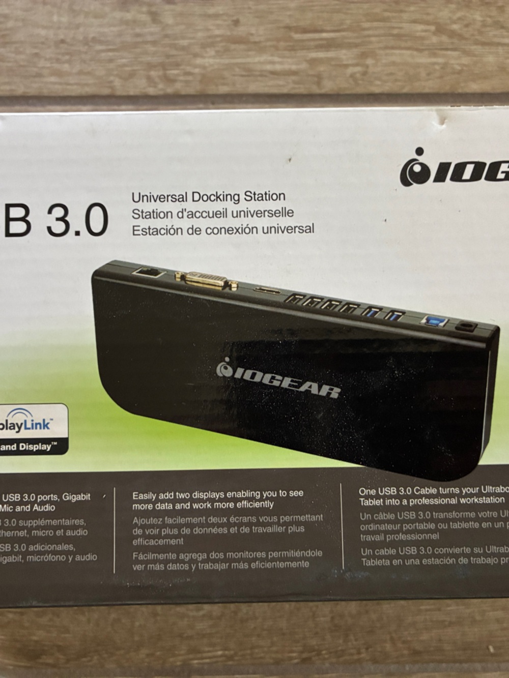 Black USB 3.0 Universal Docking Station